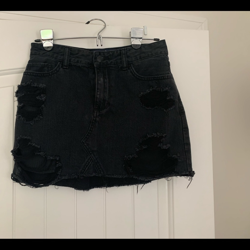 Hollister hi-rise mini skirt
